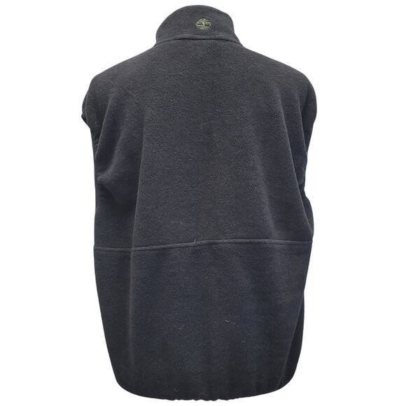 Timberland Weathergear Mens Medium 100% Polyester Fleece Full Zip Outerwear Vest - Picture 4 of 5
